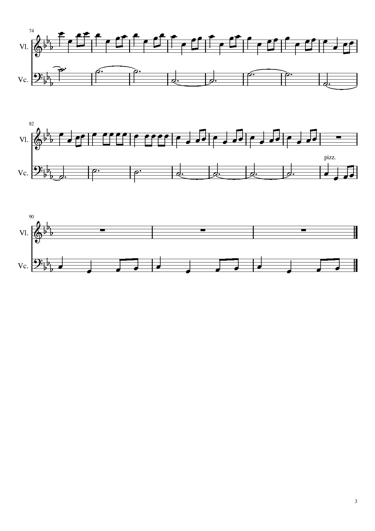 Game Of Thrones Theme For Violin And Cello Free Sheet Music