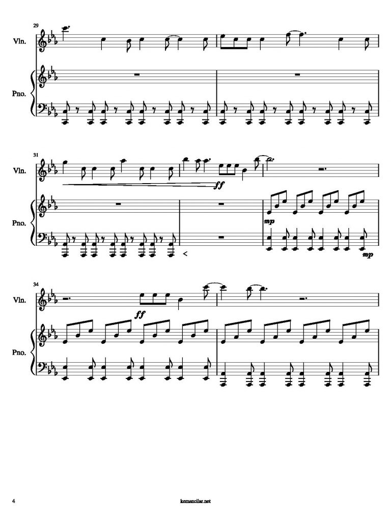 Into The Unknown Piano Sheet Music Free Sheet Music