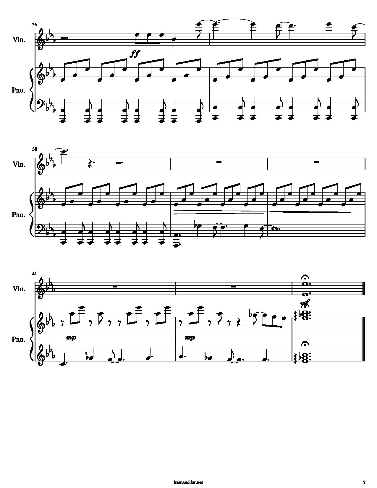 into the unknown piano sheet music